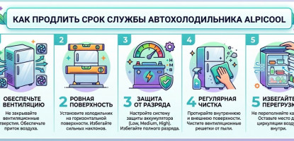 Как продлить срок службы автохолодильников Alpicool
